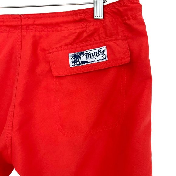 Trunks Red Hybrid Board Shorts Swim Trunks - Size 30 - Picture 9 of 11